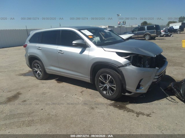 TOYOTA HIGHLANDER 2018 5tdzzrfh1js254572