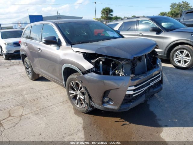 TOYOTA HIGHLANDER 2018 5tdzzrfh1js278483