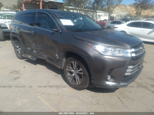 TOYOTA HIGHLANDER 2017 5tdzzrfh2hs208825