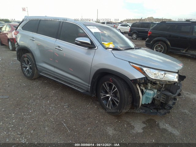 TOYOTA HIGHLANDER 2018 5tdzzrfh2js239420