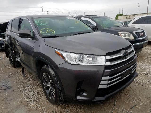 TOYOTA HIGHLANDER 2018 5tdzzrfh2js244651