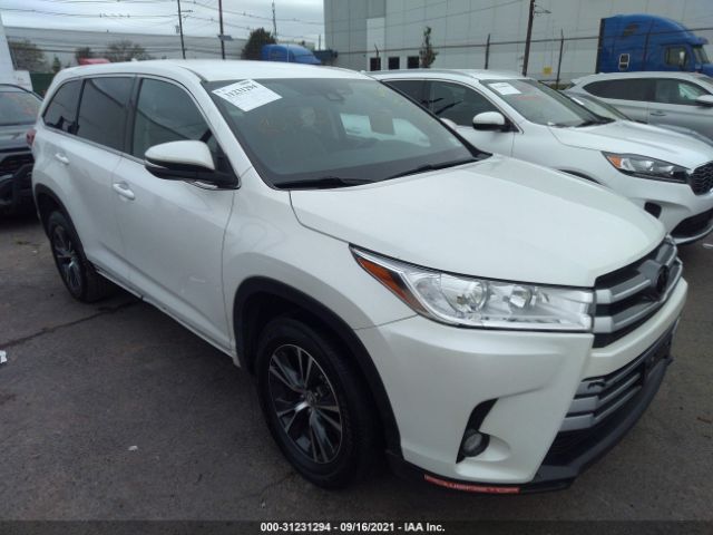 TOYOTA HIGHLANDER 2018 5tdzzrfh2js287323