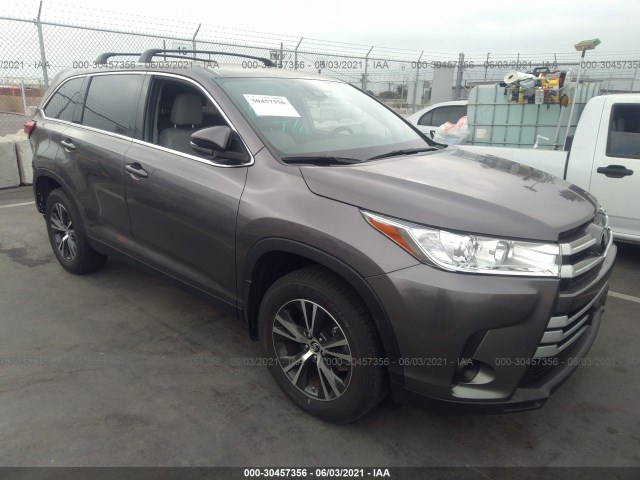 TOYOTA HIGHLANDER 2019 5tdzzrfh2ks291888