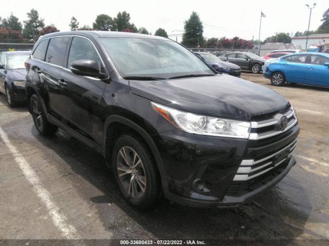 TOYOTA HIGHLANDER 2019 5tdzzrfh2ks316210