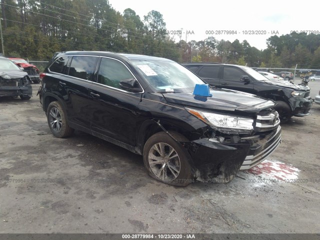 TOYOTA HIGHLANDER 2019 5tdzzrfh2ks355105