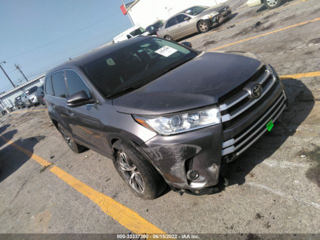 TOYOTA HIGHLANDER 2019 5tdzzrfh2ks356027