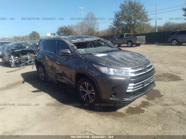 TOYOTA HIGHLANDER 2017 5tdzzrfh3hs234608