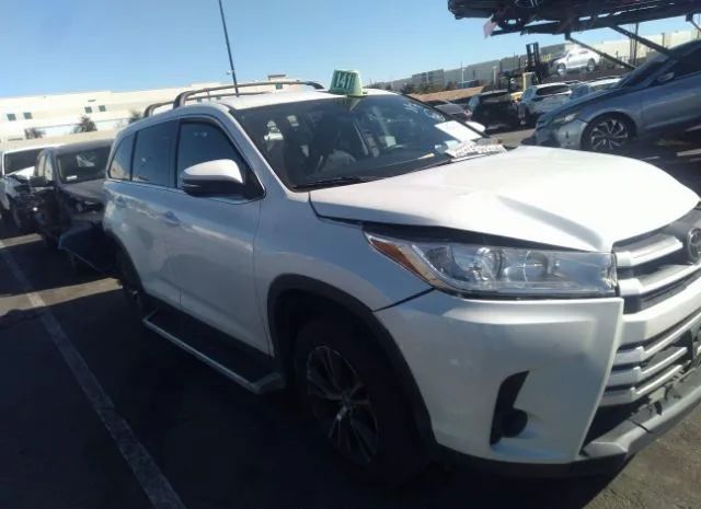 TOYOTA HIGHLANDER 2019 5tdzzrfh3ks296436