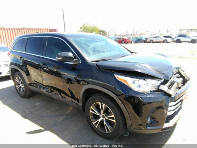 TOYOTA HIGHLANDER 2019 5tdzzrfh3ks300923