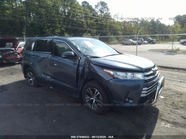 TOYOTA HIGHLANDER 2019 5tdzzrfh3ks319004