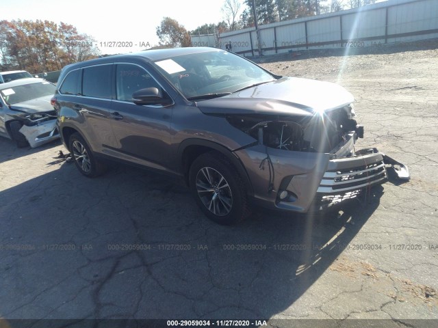 TOYOTA HIGHLANDER 2019 5tdzzrfh3ks328804