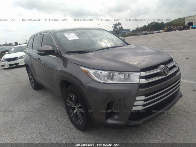 TOYOTA HIGHLANDER 2019 5tdzzrfh3ks357865