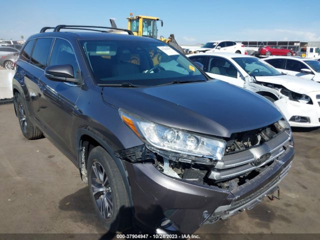 TOYOTA HIGHLANDER 2018 5tdzzrfh4js247423