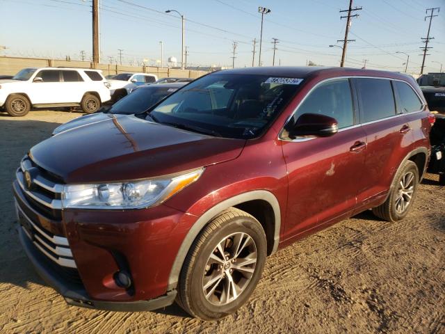 TOYOTA HIGHLANDER 2018 5tdzzrfh4js253657