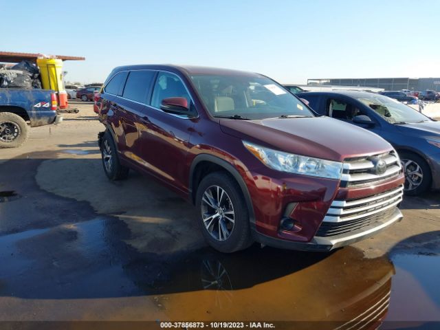 TOYOTA HIGHLANDER 2018 5tdzzrfh4js256557