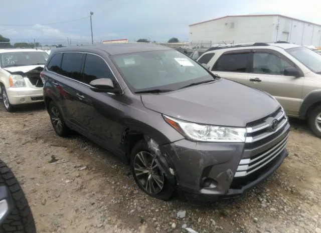 TOYOTA HIGHLANDER 2018 5tdzzrfh4js261449