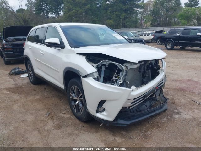 TOYOTA HIGHLANDER 2019 5tdzzrfh4ks328634