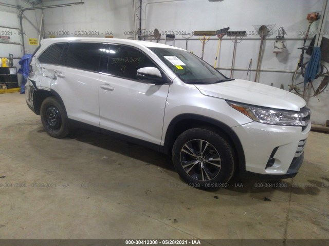 TOYOTA HIGHLANDER 2019 5tdzzrfh4ks360449