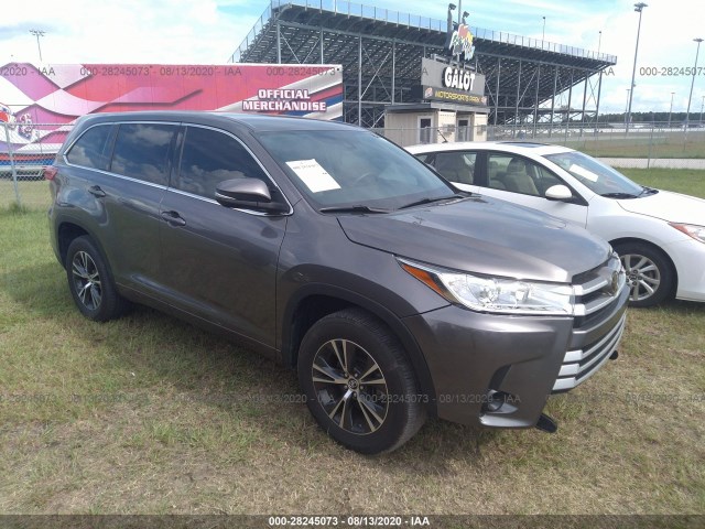 TOYOTA HIGHLANDER 2018 5tdzzrfh5js261704