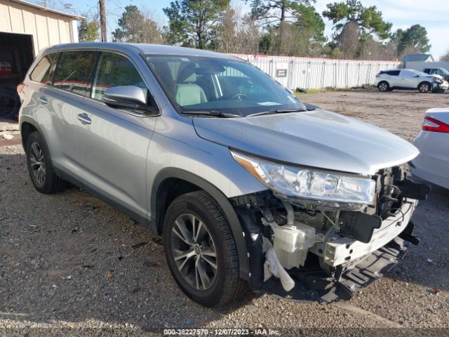 TOYOTA HIGHLANDER 2019 5tdzzrfh5ks296759