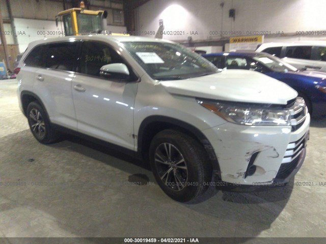 TOYOTA HIGHLANDER 2019 5tdzzrfh5ks298995