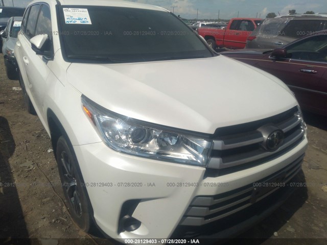 TOYOTA HIGHLANDER 2019 5tdzzrfh5ks302933