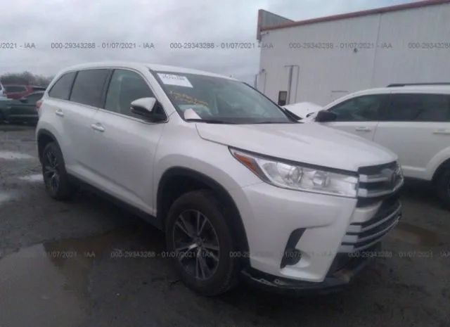 TOYOTA HIGHLANDER 2019 5tdzzrfh5ks304035