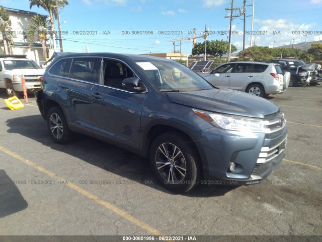 TOYOTA HIGHLANDER 2019 5tdzzrfh5ks312720