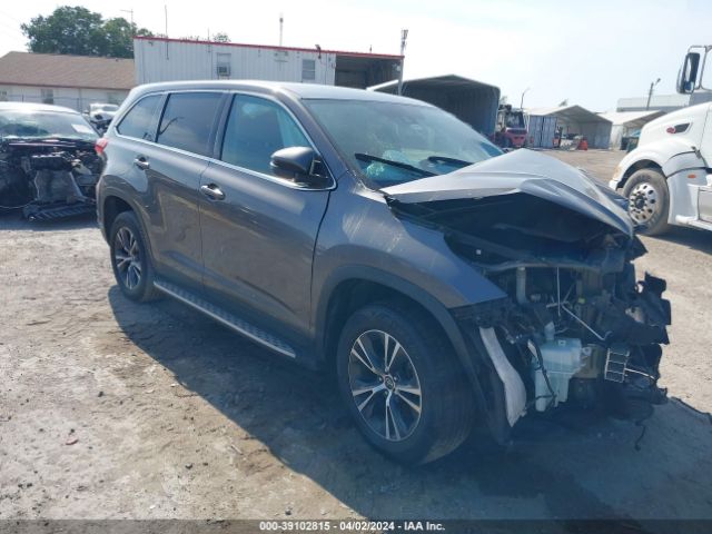 TOYOTA HIGHLANDER 2019 5tdzzrfh5ks335530