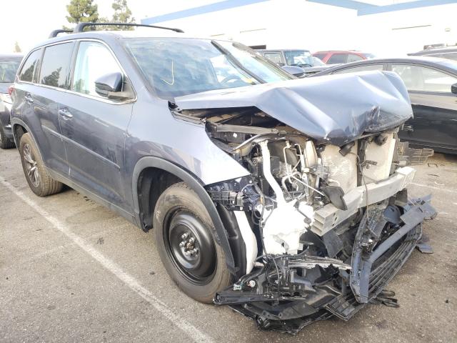 TOYOTA HIGHLANDER 2019 5tdzzrfh5ks345619