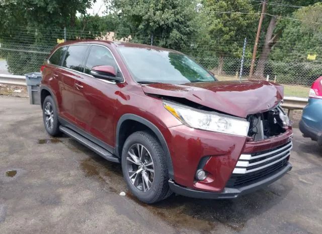 TOYOTA HIGHLANDER 2019 5tdzzrfh5ks362517