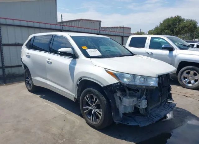 TOYOTA HIGHLANDER 2017 5tdzzrfh6hs206947