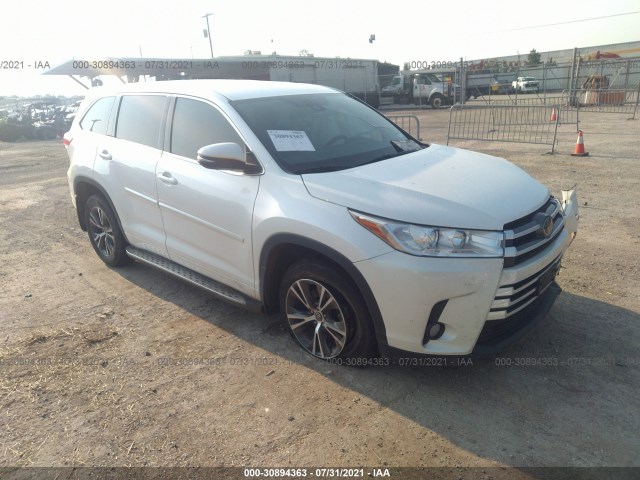 TOYOTA HIGHLANDER 2017 5tdzzrfh6hs216653