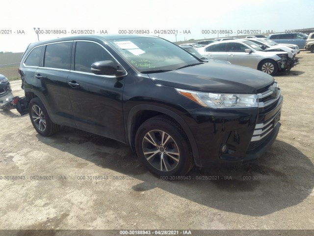 TOYOTA HIGHLANDER 2017 5tdzzrfh6hs233792