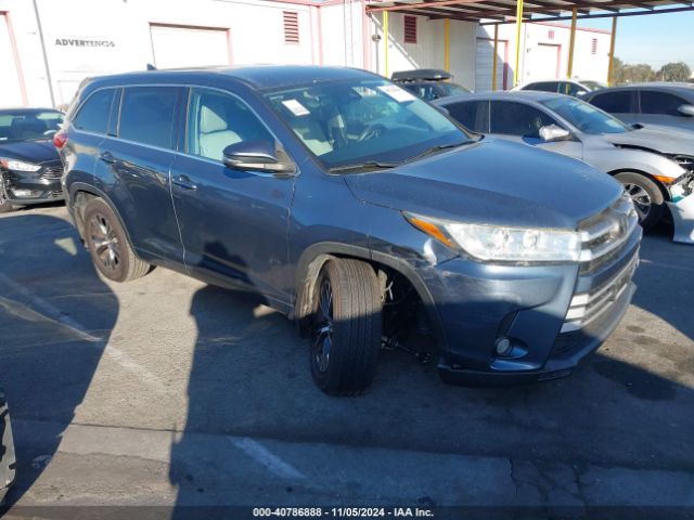 TOYOTA HIGHLANDER 2017 5tdzzrfh6hs234019