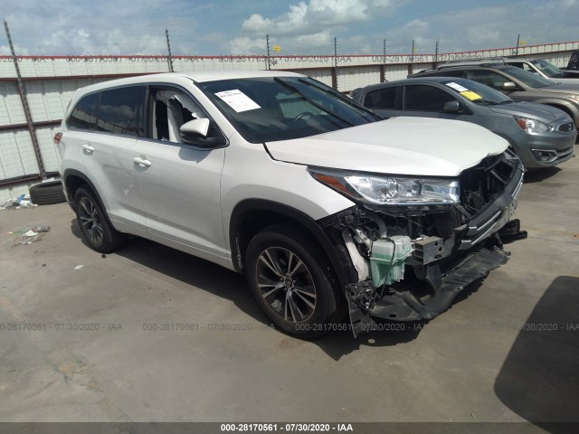 TOYOTA HIGHLANDER 2018 5tdzzrfh6js236052