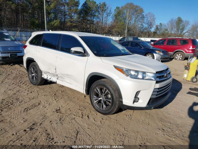 TOYOTA HIGHLANDER 2018 5tdzzrfh6js236259