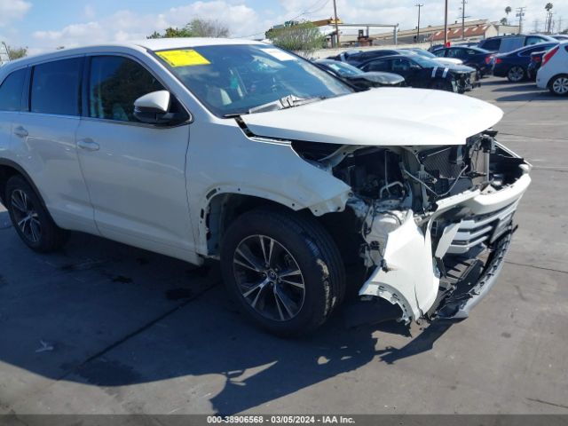 TOYOTA HIGHLANDER 2018 5tdzzrfh6js245222