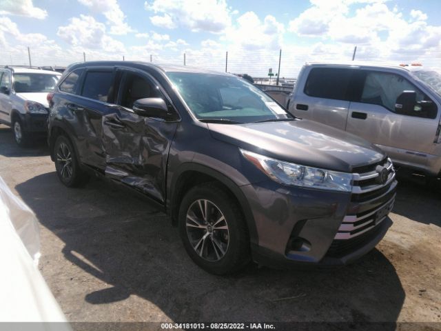 TOYOTA HIGHLANDER 2018 5tdzzrfh6js254843