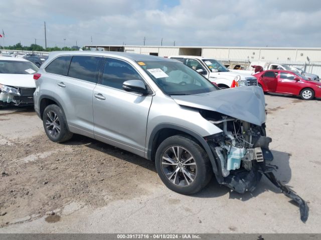 TOYOTA HIGHLANDER 2018 5tdzzrfh6js266104