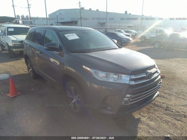 TOYOTA HIGHLANDER 2019 5tdzzrfh6ks298343