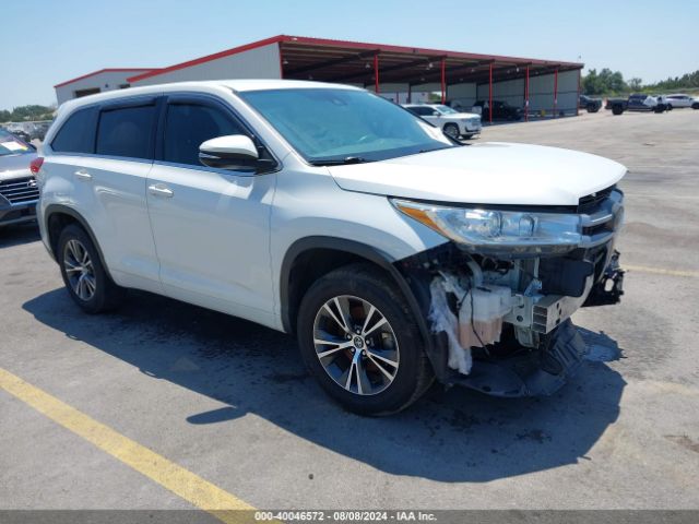 TOYOTA HIGHLANDER 2017 5tdzzrfh7hs187986