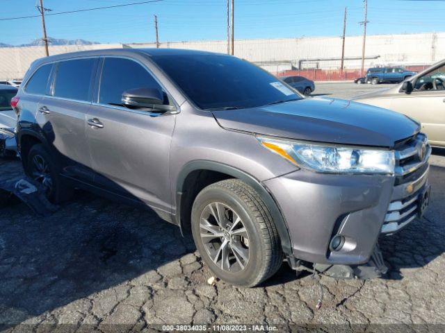 TOYOTA HIGHLANDER 2017 5tdzzrfh7hs217794