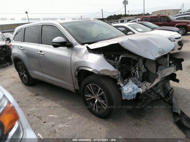 TOYOTA HIGHLANDER 2018 5tdzzrfh7js244869