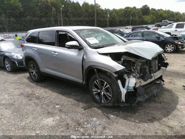 TOYOTA HIGHLANDER 2019 5tdzzrfh7ks290963