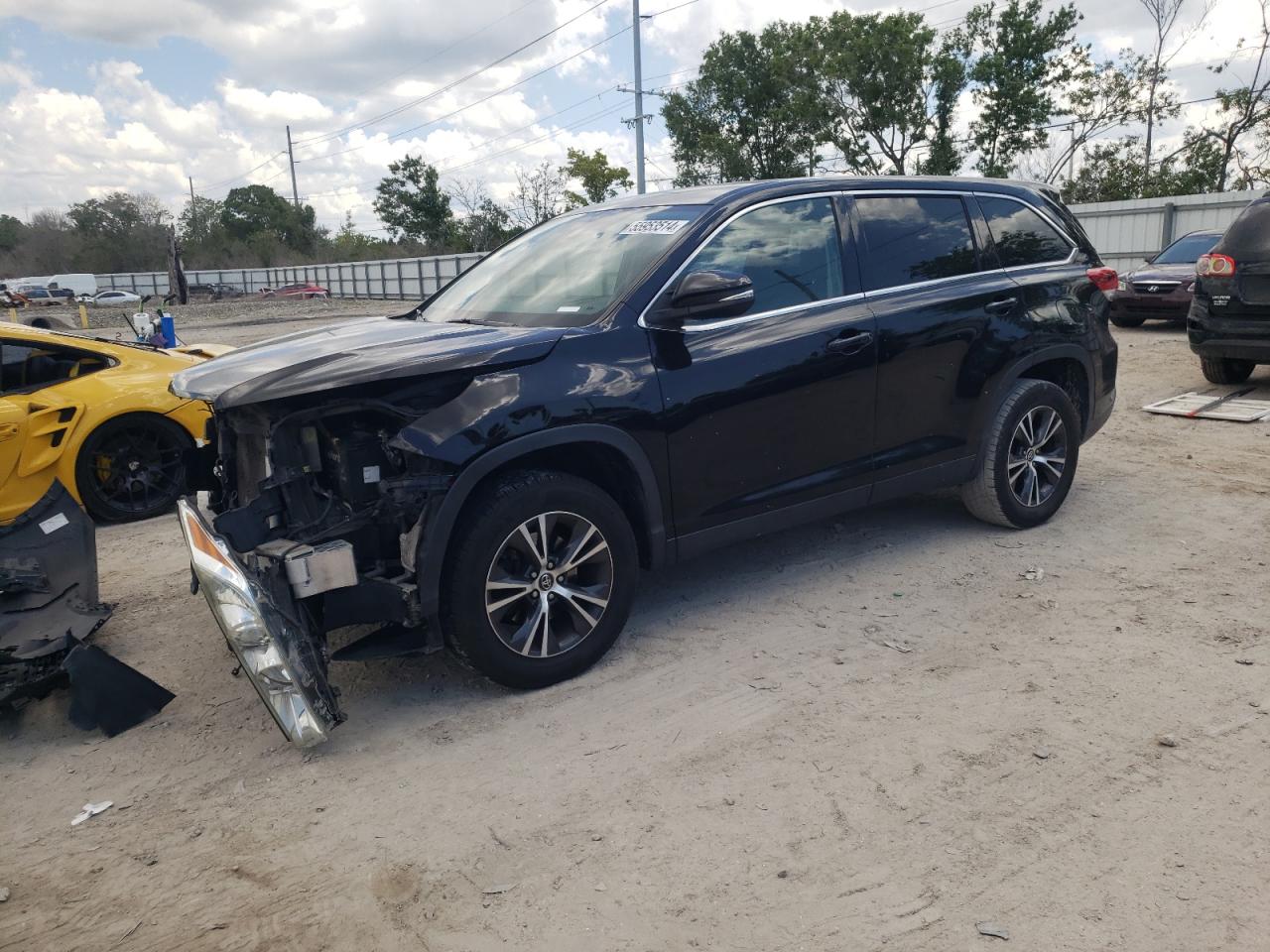 TOYOTA HIGHLANDER 2019 5tdzzrfh7ks293216