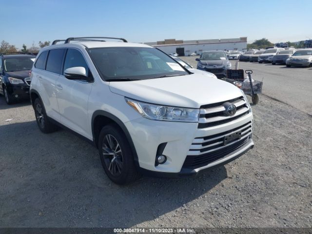 TOYOTA HIGHLANDER 2019 5tdzzrfh7ks323783