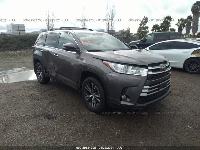 TOYOTA HIGHLANDER 2019 5tdzzrfh7ks325355