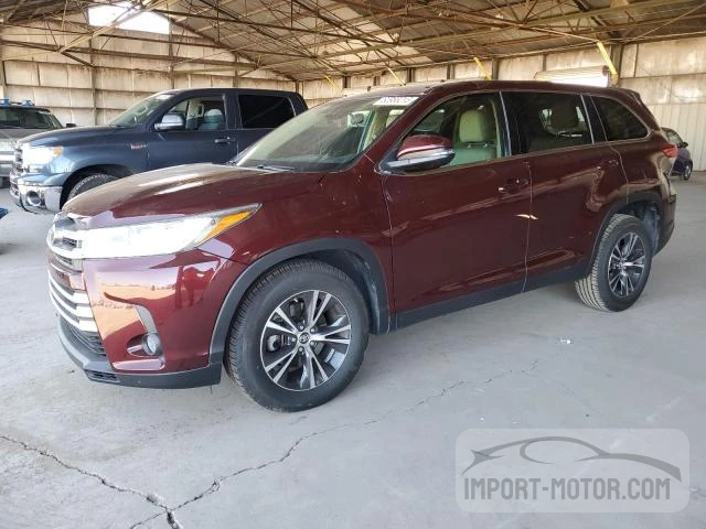 TOYOTA HIGHLANDER 2019 5tdzzrfh7ks352930