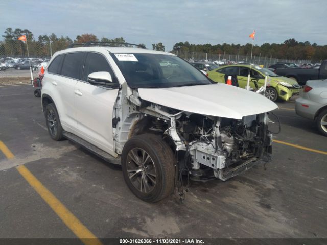 TOYOTA HIGHLANDER 2018 5tdzzrfh8js250020